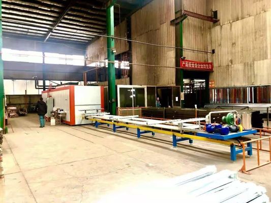 Peralatan Transfer Kayu Panas Gandum Otomatis 7.5KW Aluminium