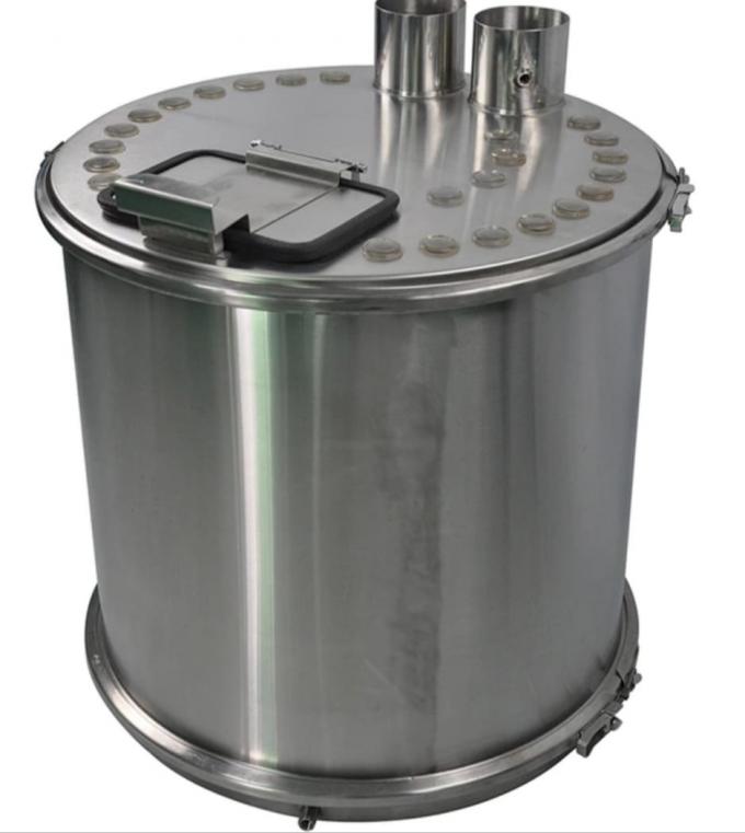 PH150D-24-D stainless steel Round Hopper Daur Ulang Powder Coating OEM Disesuaikan 0
