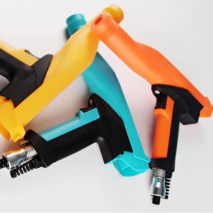 Custom Electrostatic Powder Coating Spray Gun Housing Polished OEM Design Untuk Mesin Powder Coating Industri Berbagai 0