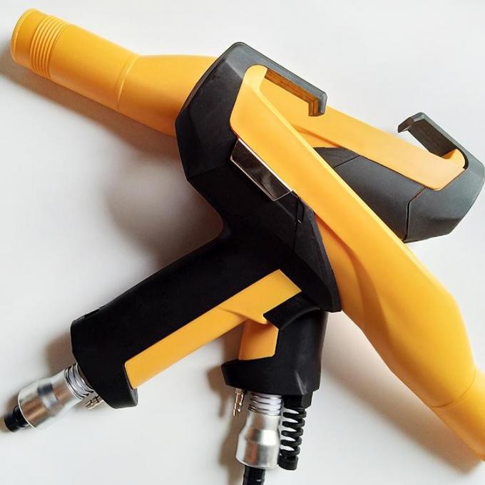 Custom Electrostatic Powder Coating Spray Gun Housing Polished OEM Design Untuk Mesin Powder Coating Industri Berbagai 1
